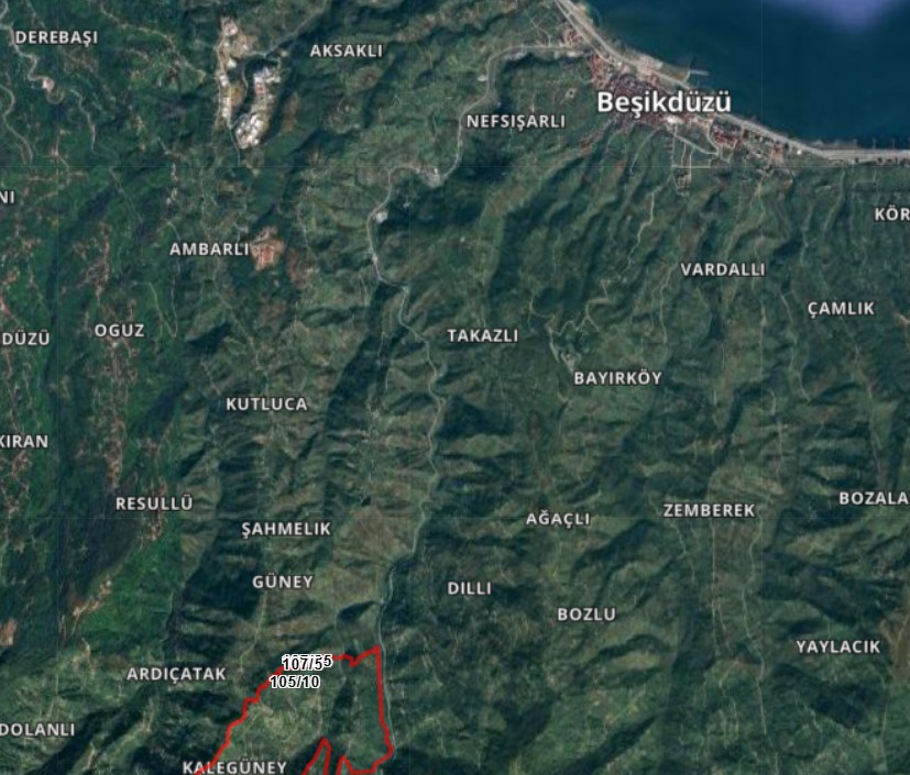 MABEL GAYRİMENKUL/BEŞİKDÜZÜ KALEGÜNEY MAH 3 PARSEL TEK FİYAT